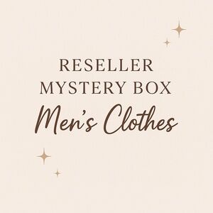 Reseller Men’s Mystery Box | Up to 5lbs | NWT